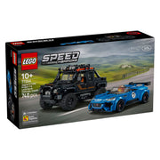 Kit de construction de voiture Lego Speed Champions Jaguar Project 7 et Land Rover Defender pour enfants 77264 - afbeelding 4