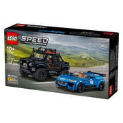 Kit de construction de voiture Lego Speed Champions Jaguar Project 7 et Land Rover Defender pour enfants 77264 - afbeelding 5