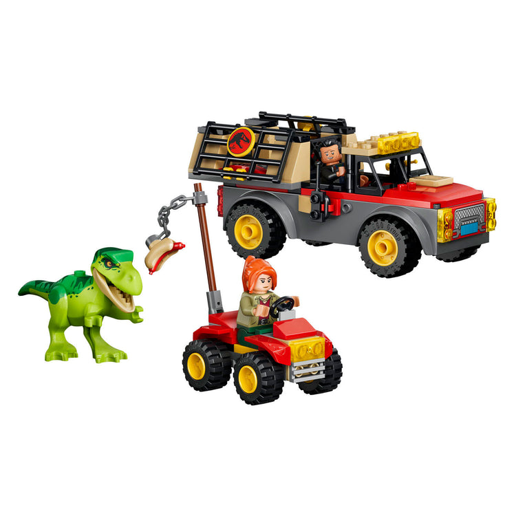 Lego monde jurassique jeune t. rex camion de transport jouets dinosaures pour enfants à partir de 4 ans 77978