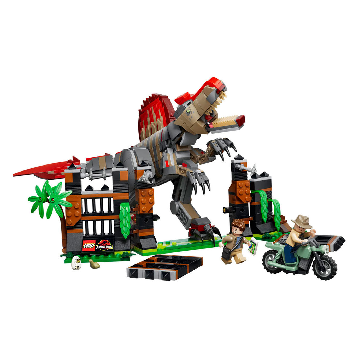 Jouets Lego Jurassic World Spinosaurus Escape Dinosaur pour enfants 77982