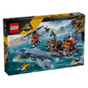 Lego Jurassic World Mosasaurus Boat Attack Dinosaur Jouets pour enfants 77983