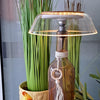 Lampe de table ambiance Mansion chargement USB ø16,5xh33,5cm