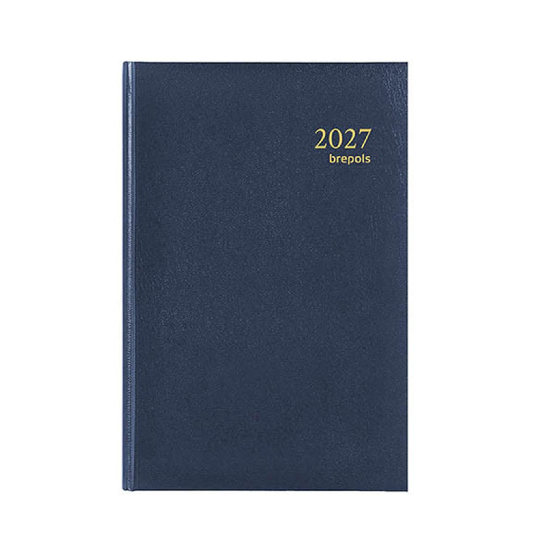 Agenda Brepols Saturne 1 jour 2026 Lima bleu
