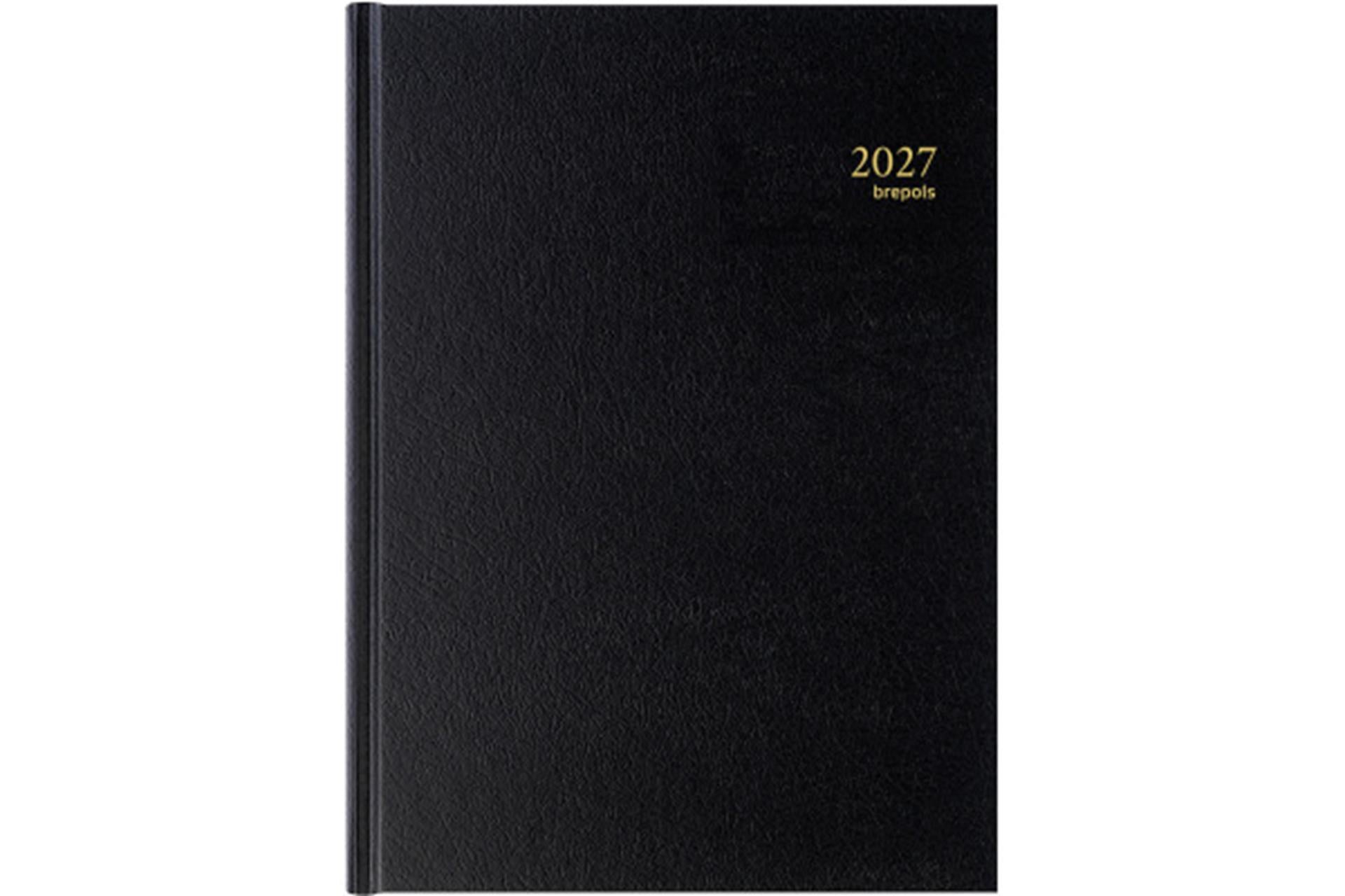 Agenda bremax 1jour2page santex 2026 noir