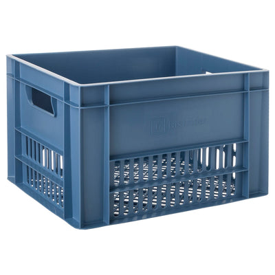 Caisse à vélo Fastrider grande bleu-gris