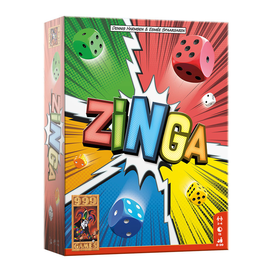 999 Games Zinga Dobbelspel