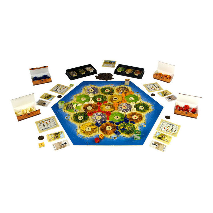 999 Games Expansion de Catan des marchands et du jeu de société Barbarian