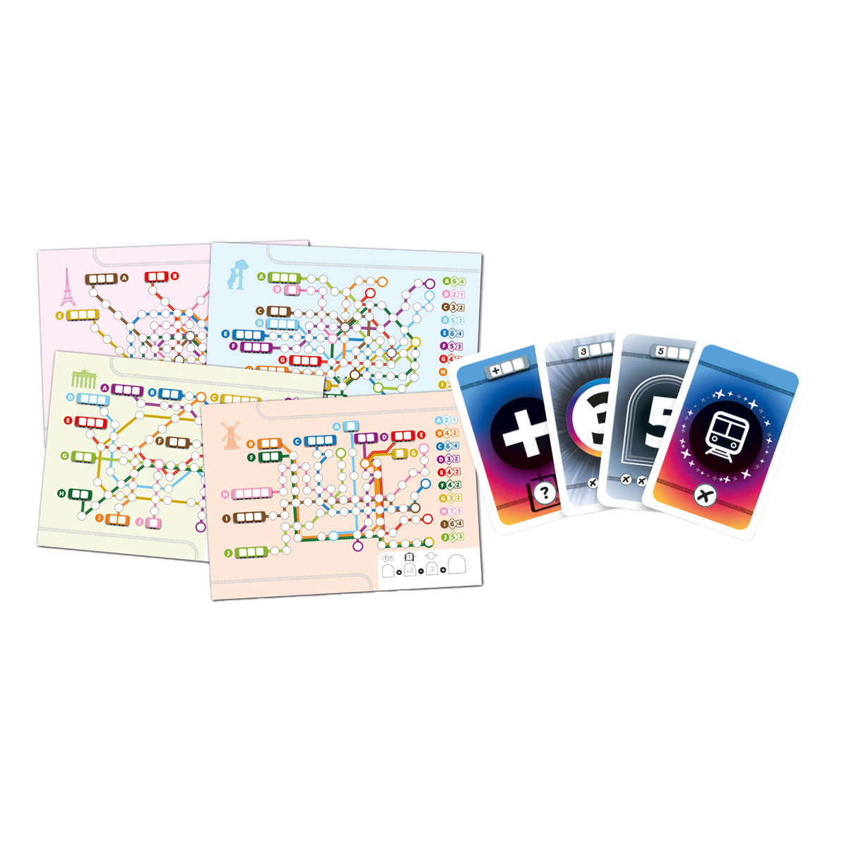 999 Games Game de carte de métroline