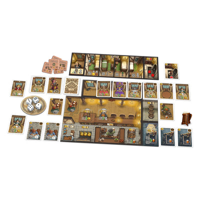 999 Games Les tavernes de l'ancienne ville Expansion: Room à louer! jeu de société