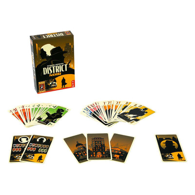 999 matchs 999 jeux de cartes de district noir du district