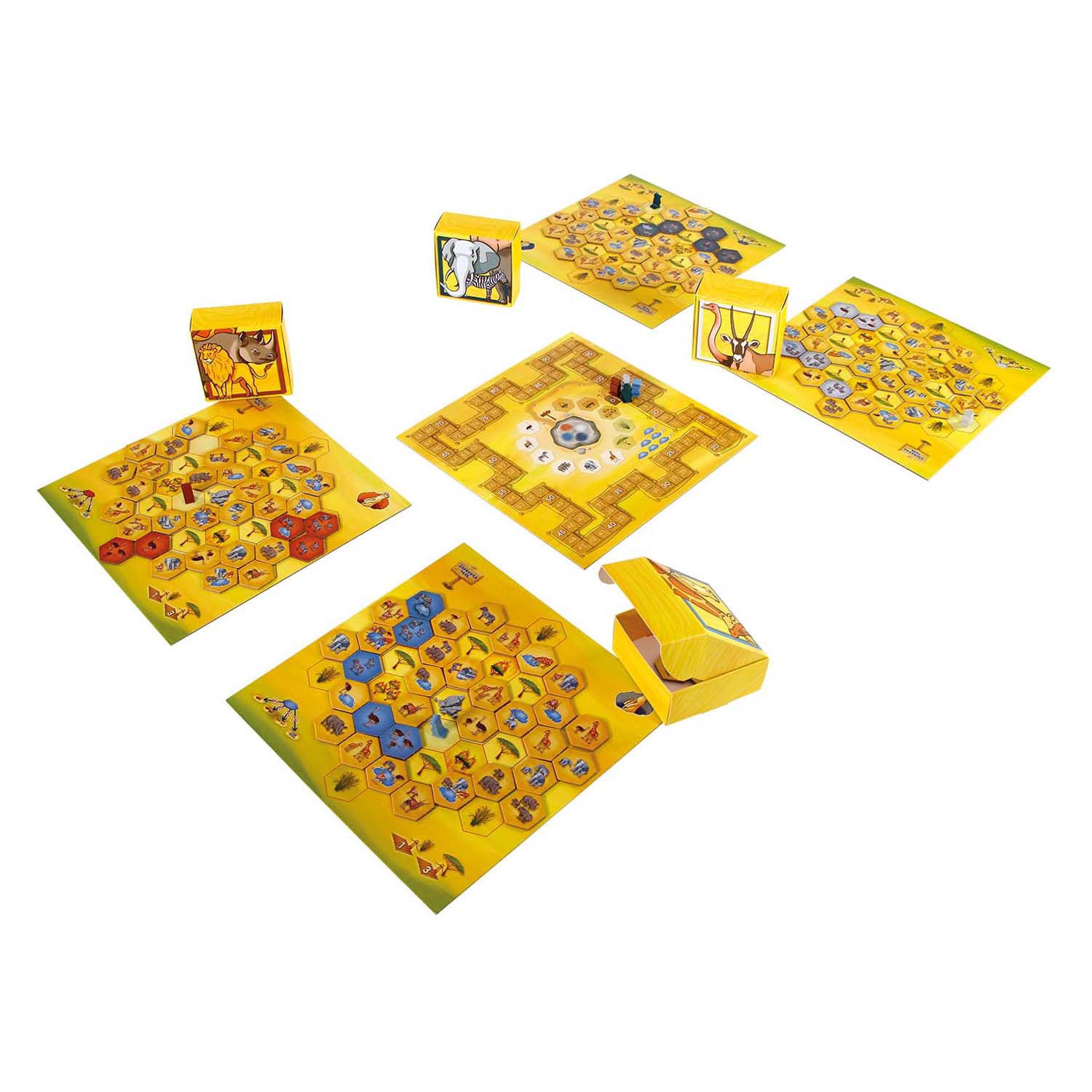 999 Games 999 Jeux Savannah Park Bordspel