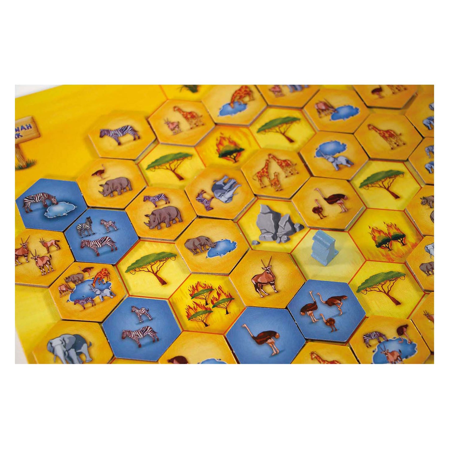 999 Games 999 Jeux Savannah Park Bordspel