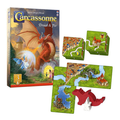 999games 999 jeux extension fée dragon de Carcassonne