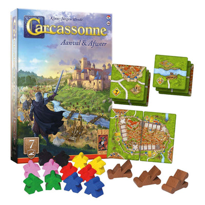999games 999 jeux extension de défense attaque de Carcassonne