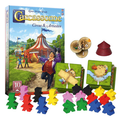 999games 999 games extension des artistes du cirque de Carcassonne