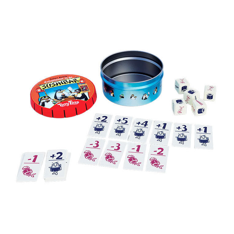 999games 999 games querelles de petites boîtes de conserve dans le bar à sushi - jeu de dés