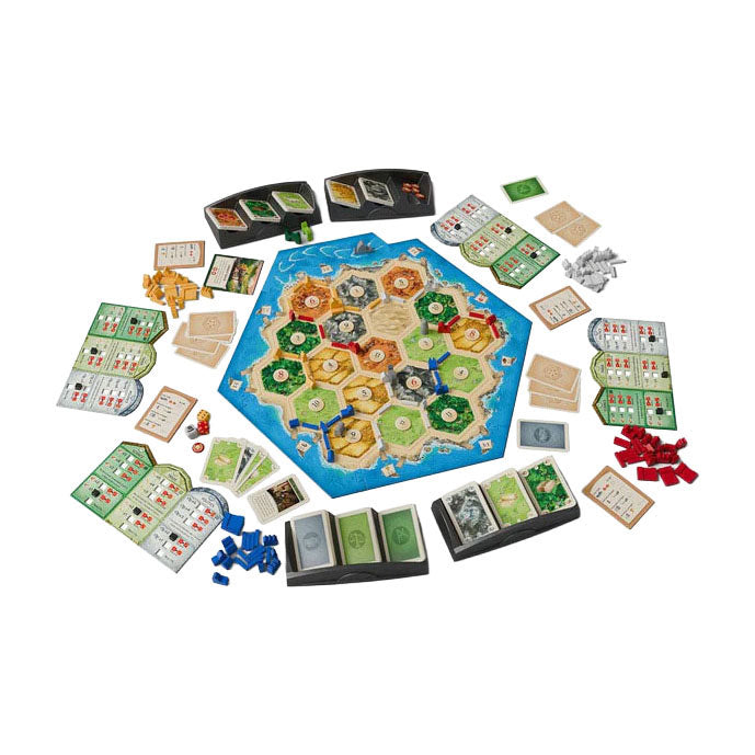 Asmodee les chevaliers des villes de Catane 6ème édition fr - version anglaise