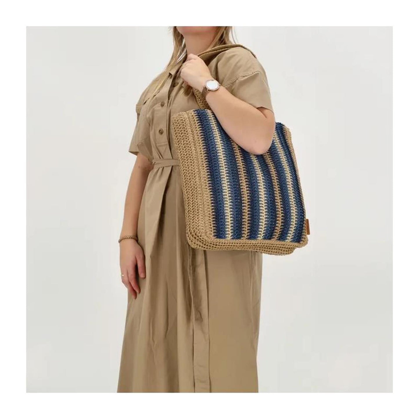 Cabas Pe-Florence Natural Life bleu