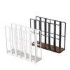 Boltze home porte-serviettes sur pied bois métal h15cm