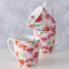 Boltze home mug jumbo karella avec fleurs 480ml