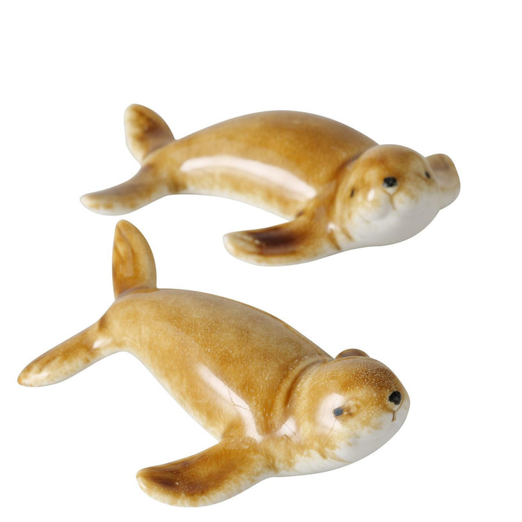 Boltze home statue Robby le sceau l10cm céramique