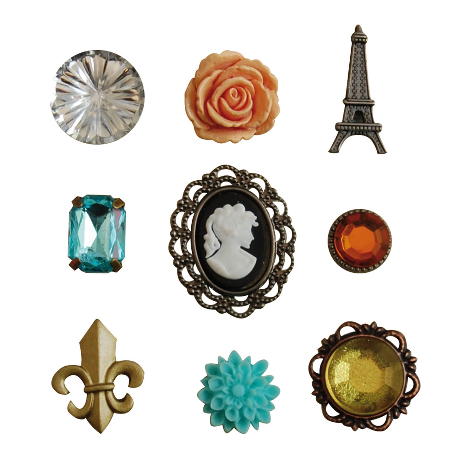 Vaessen creative • épingles fendues vintage paris