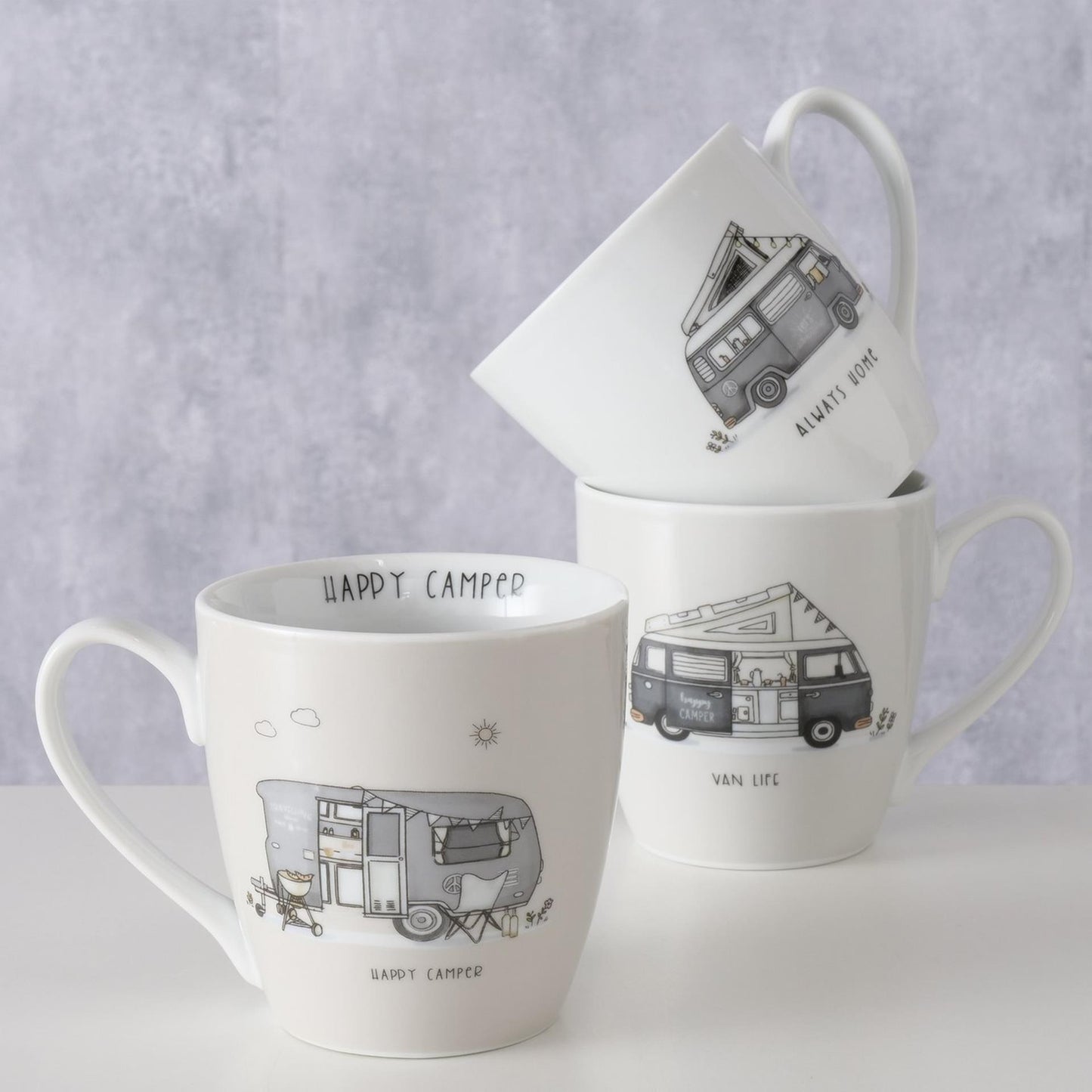 Boltze maison jumbo tasse vanlife camping-car 480ml