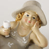 Statue de dames flottantes en maillot de bain naturel chez Boltze
