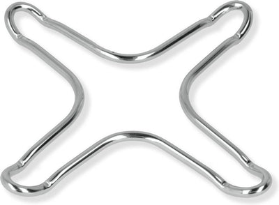 Metaltex Gas Fire réducteur en acier inoxydable 2 pièces