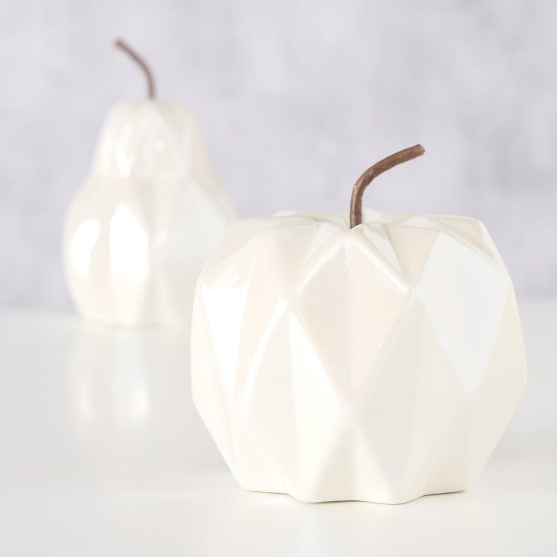 Boltze home image pomme ou poire h10cm