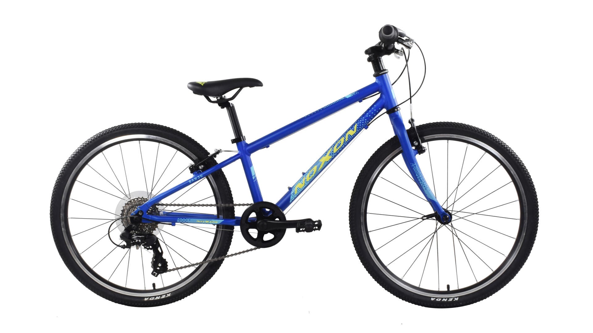 NOXON MTB KINDER-YOUTH FIETS BANJO (# 1) Banjo de vélo 24 28 Diam. 8sp marine bleu