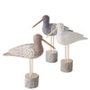 Boltze maison statue barge bois h22cm