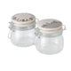 Boltze pot de stockage domestique homewood 450 ml verre