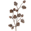 Boltze home branche artificielle pomme de pin enneigée h50cm