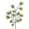 Boltze branche décoration maison vert h55cm