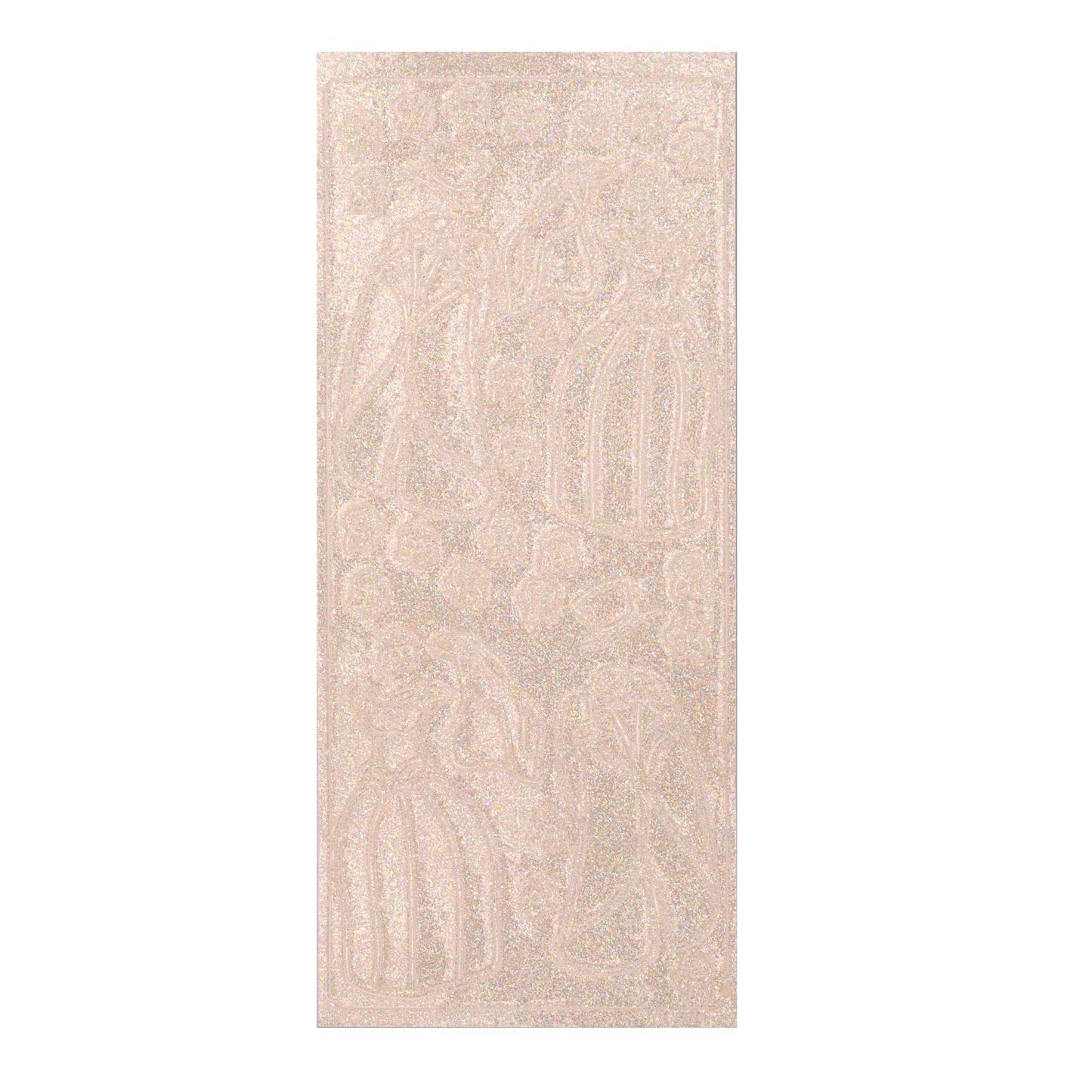 Vaessen creative • autocollant 10x23cm 10pcs vêtements iris transparent argent