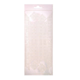 Vaessen creative • autocollant 10x23cm 10pcs ornement blanc - afbeelding 1