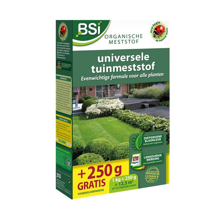 Bsi bio engrais de jardin universel 1,25kg