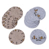 Boltze home dessous de verre homewood feutre 6 pièces
