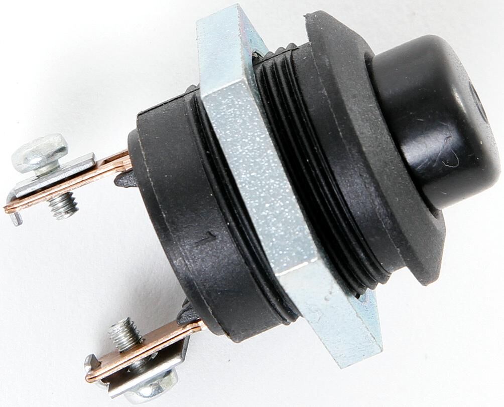 Installation noire de l'interrupteur à bouton-poussoir Hella, Conne Vis