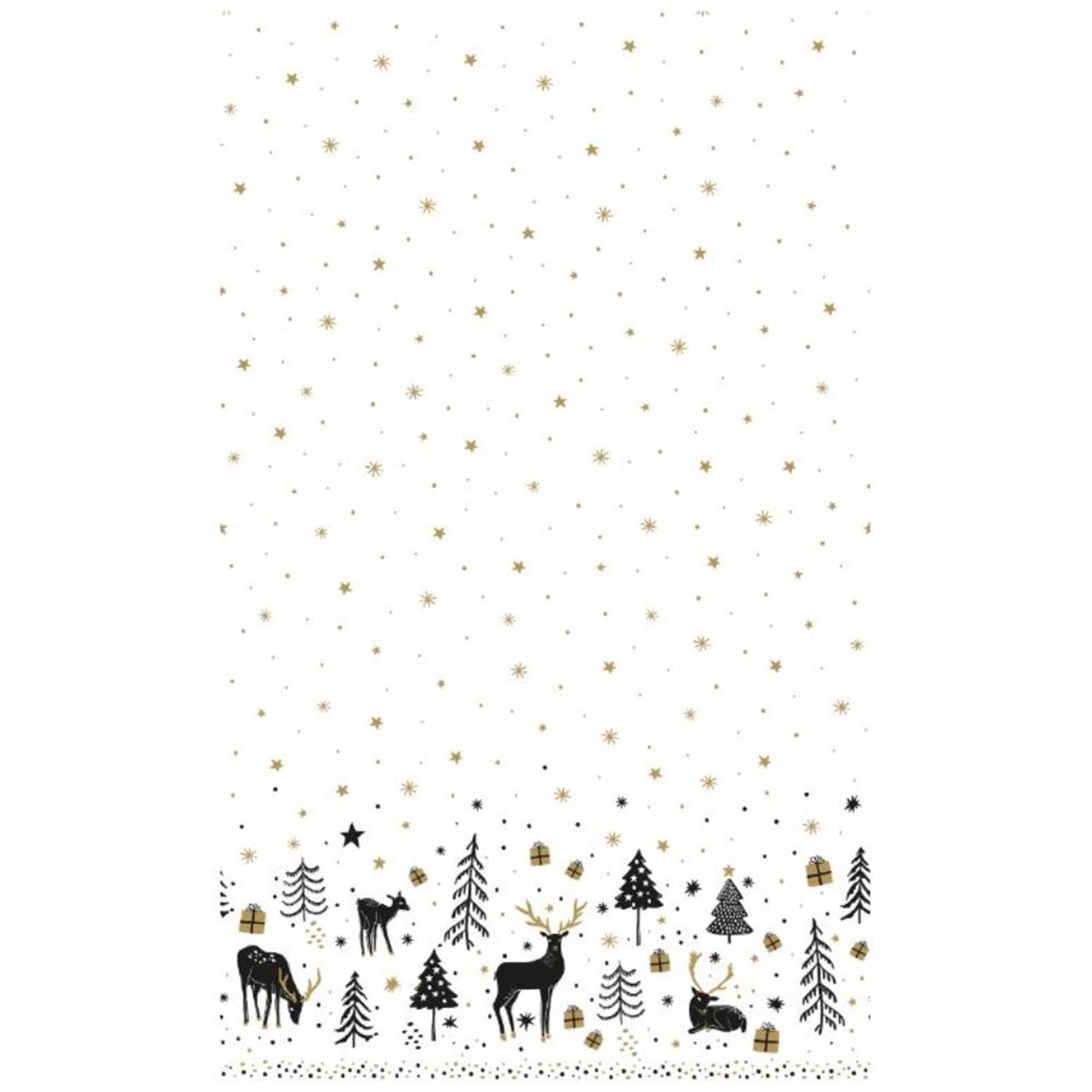 Nappe Duni hiver magique 138x220cm