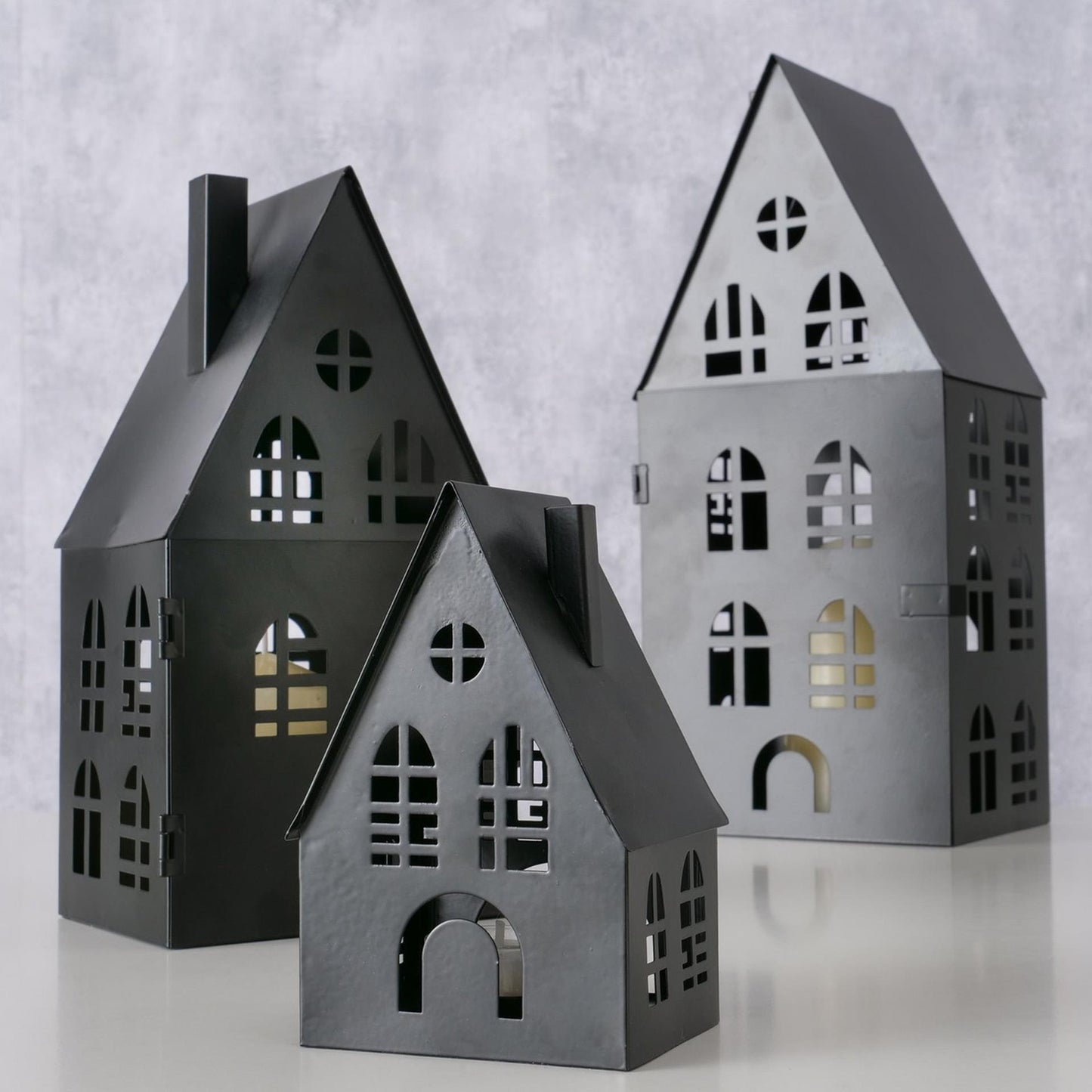 Boltze home ensemble de lanternes maison 3 pièces