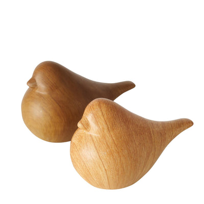 Boltze maison sculpture oiseau céramique h6cm