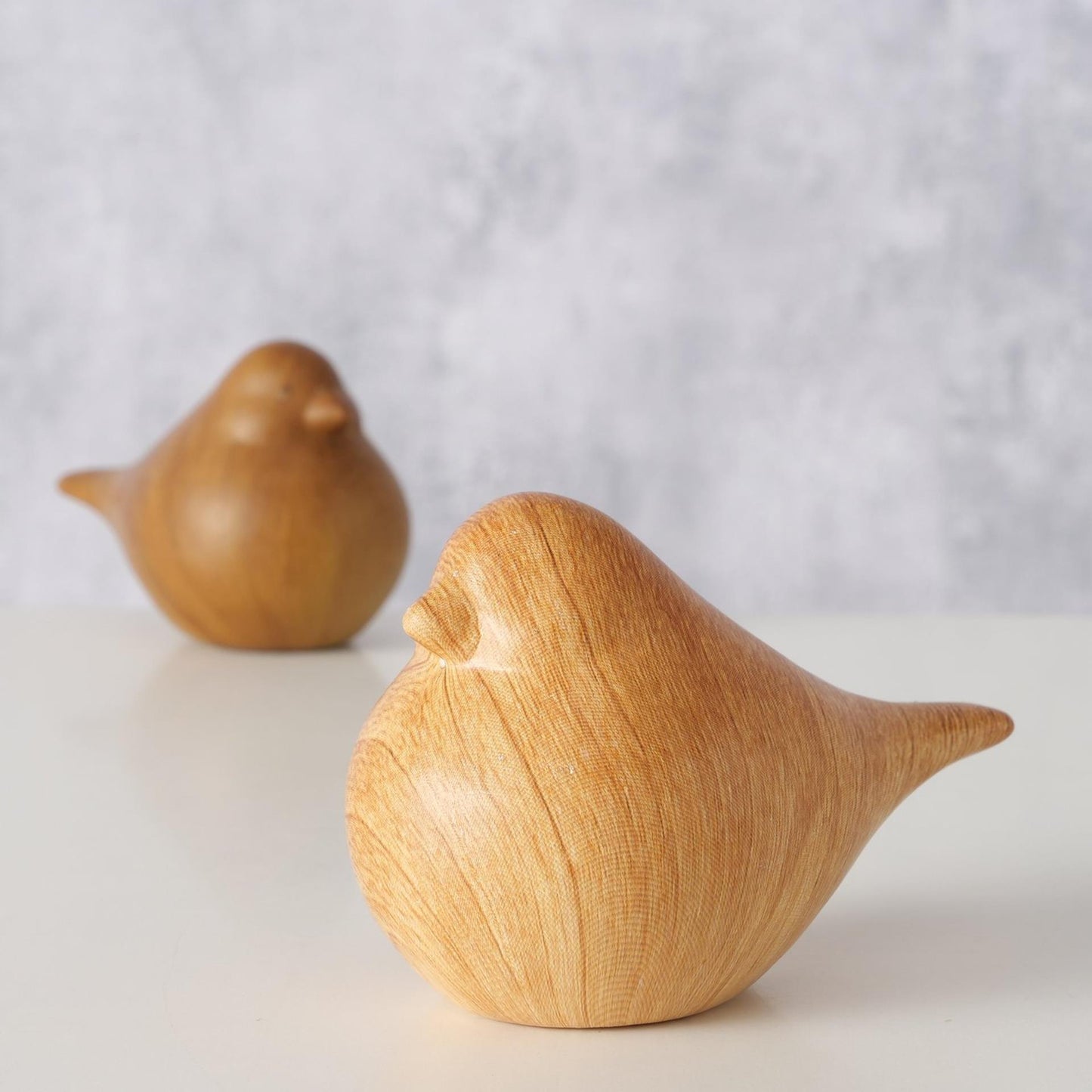 Boltze maison sculpture oiseau céramique h6cm