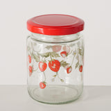 Boltze home pot de conservation fraise 240ml verre - afbeelding 2