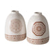 Boltze home vase faïence h16cm chakra