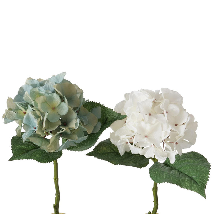 Boltze home fleur artificielle hortensia 2 assortis