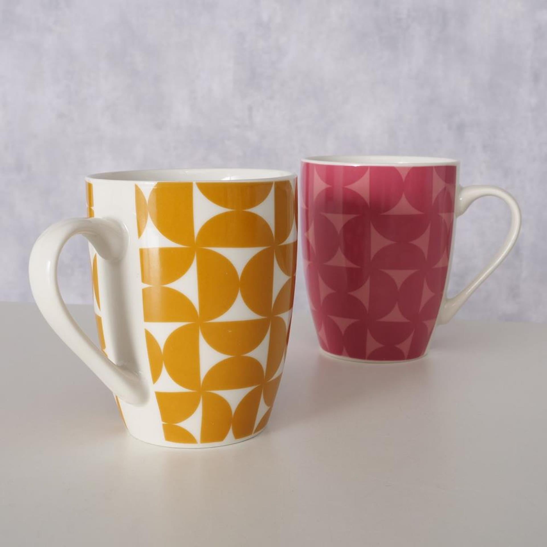Boltze home tasse 350 ml porcelaine rétro