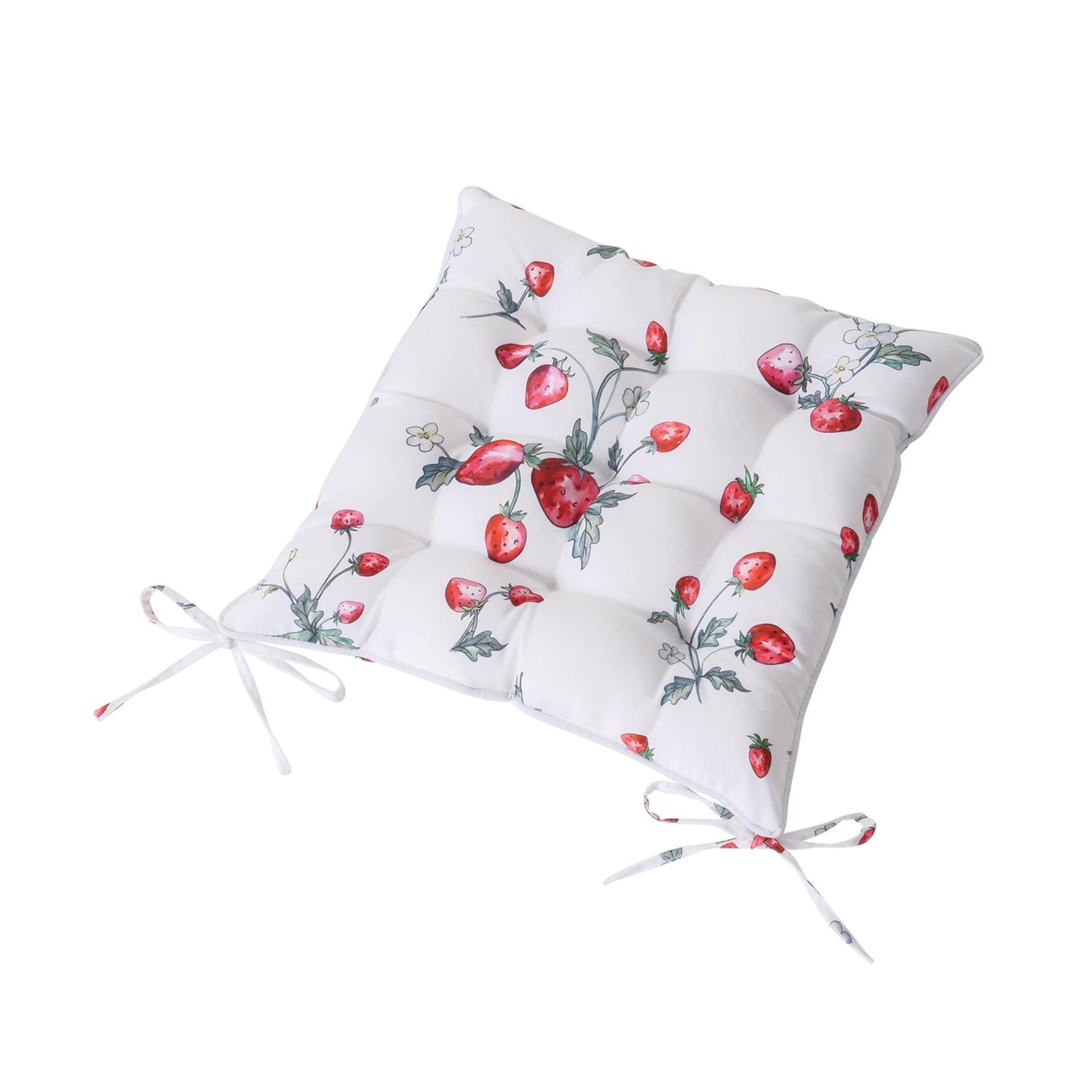 Boltze home coussin de siège fraise 40cm