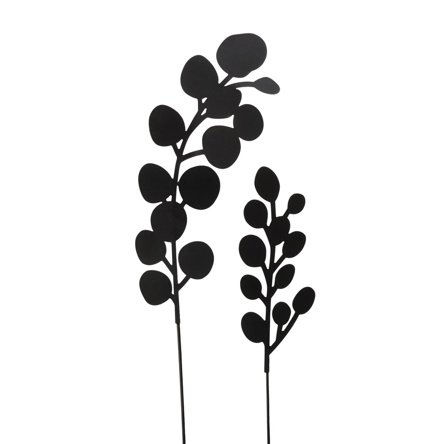 Boltze home bouchon de jardin calypso 2 pièces en métal noir